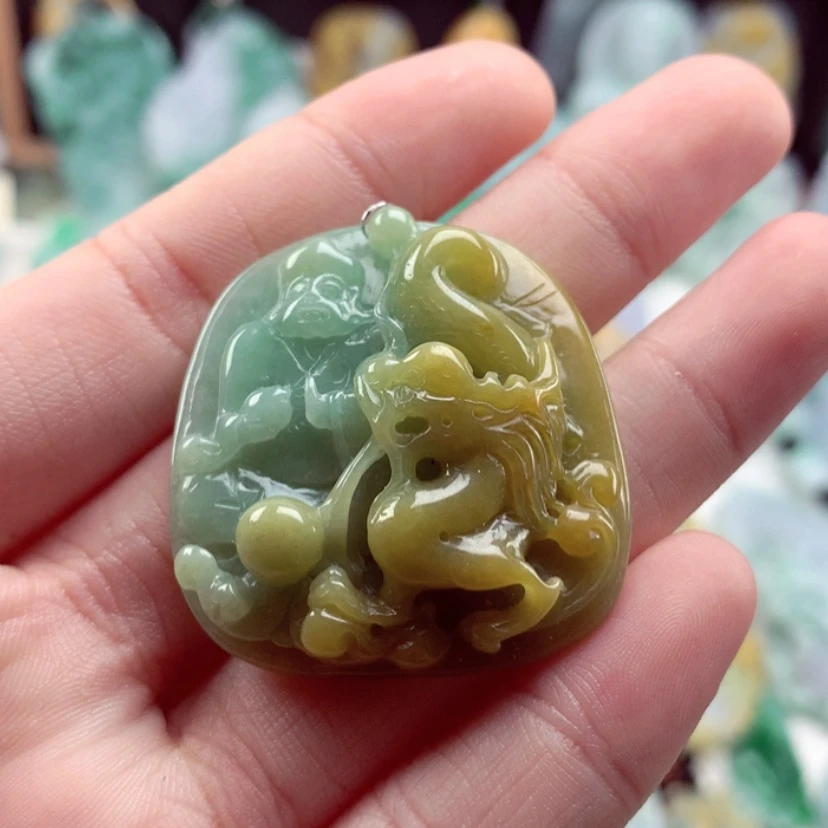 【闪购商品】翡翠吊坠(不含链)未镶嵌