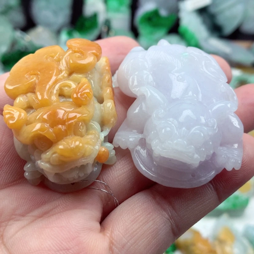 【闪购商品】翡翠颈饰未镶嵌静*
