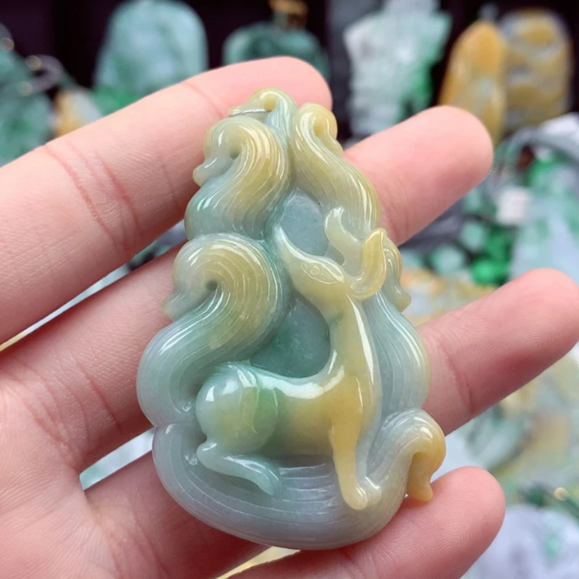 【闪购商品】翡翠吊坠(不含链)未镶嵌