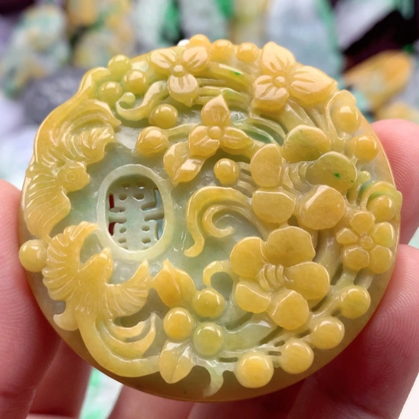 【闪购商品】翡翠吊坠(不含链)未镶嵌