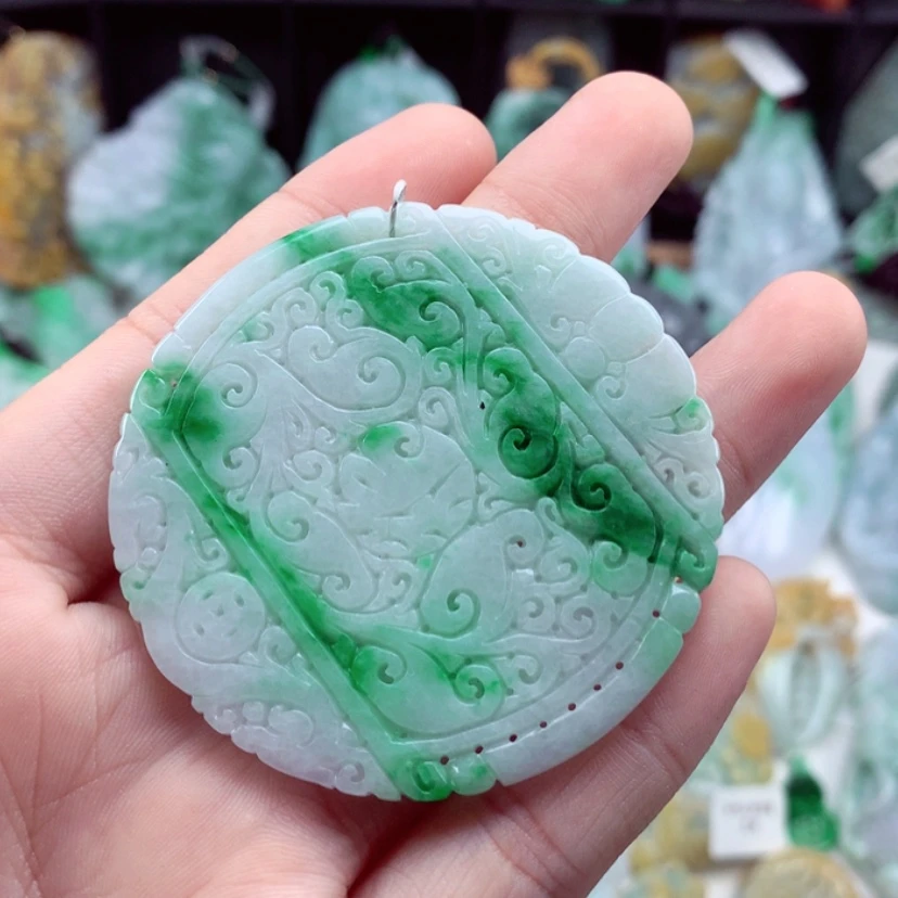 【闪购商品】翡翠吊坠(不含链)未镶嵌