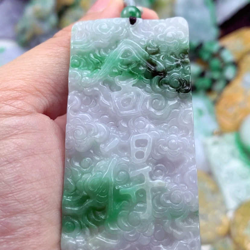 【闪购商品】翡翠吊坠(不含链)未镶嵌
