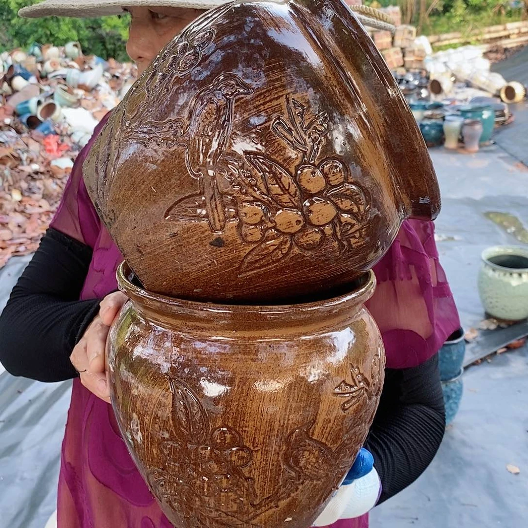 红陶20CM（含）-50CM（不含）口19高20