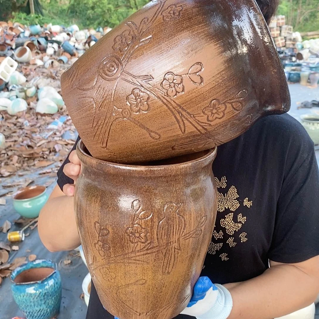 红陶20CM（含）-50CM（不含）口18高22