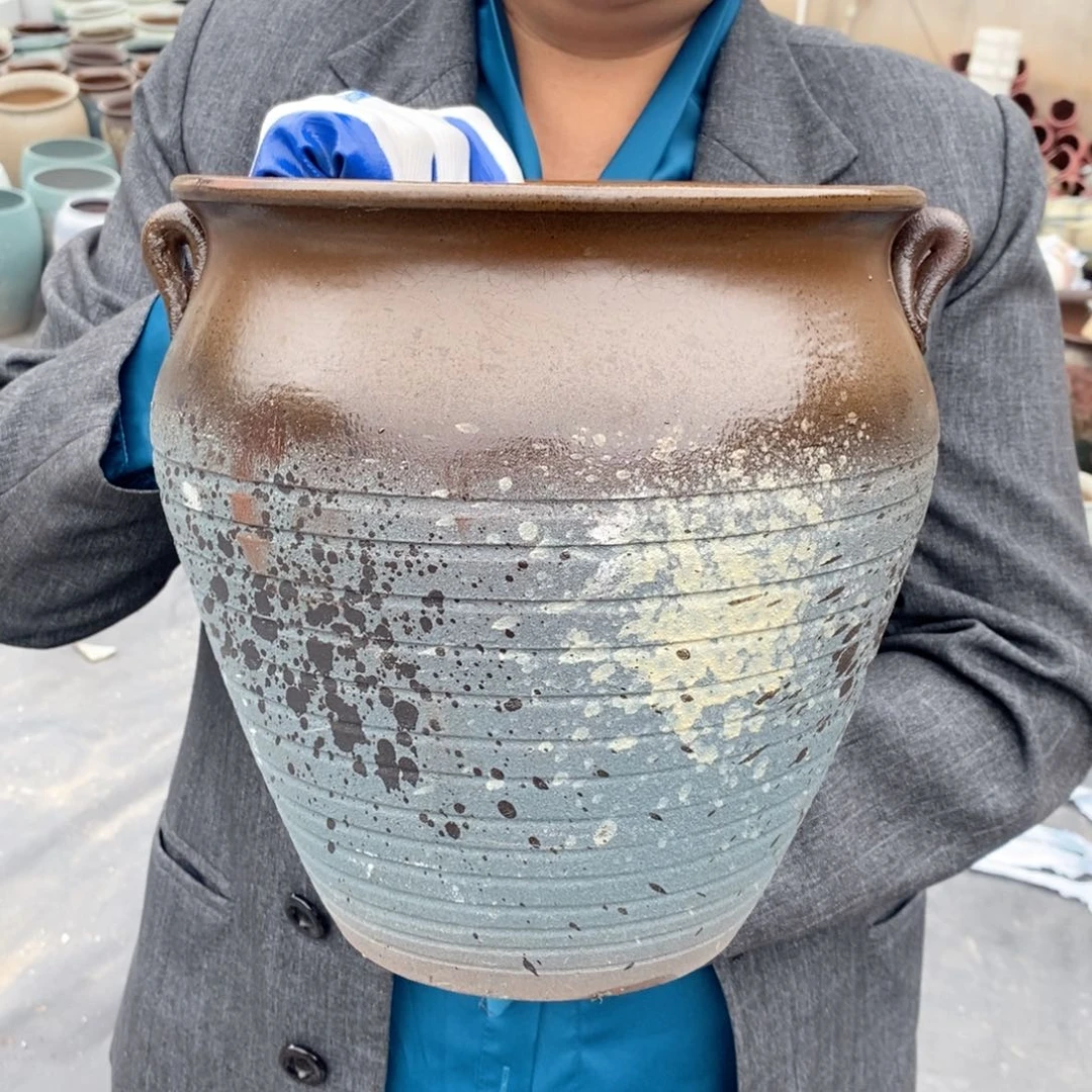 红陶20CM（含）-50CM（不含）口23高26瑕疵