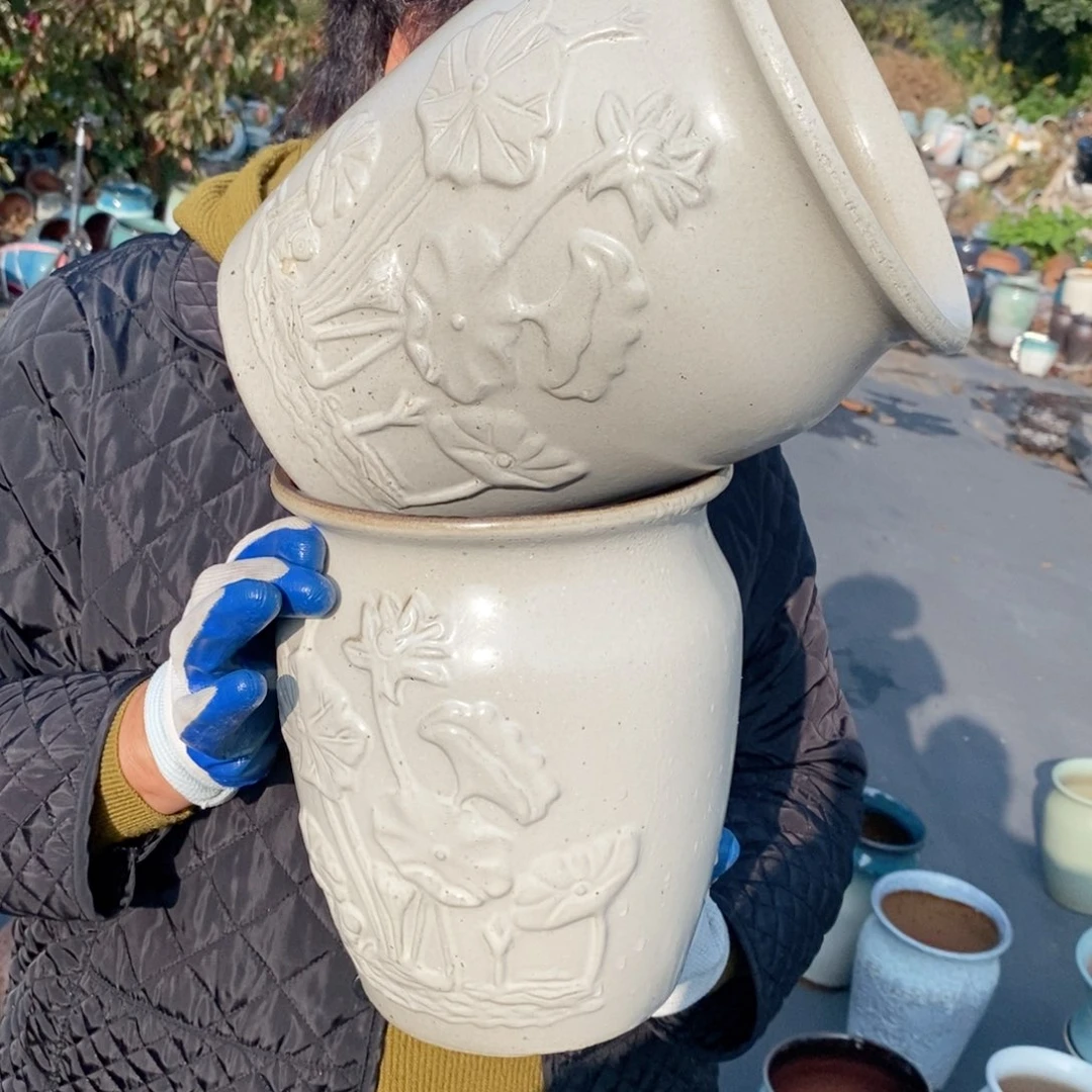 红陶50CM（含）-80CM（不含）口19高24