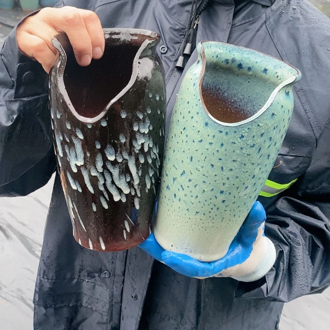 红陶20CM（含）-50CM（不含）口10高20颜色随机