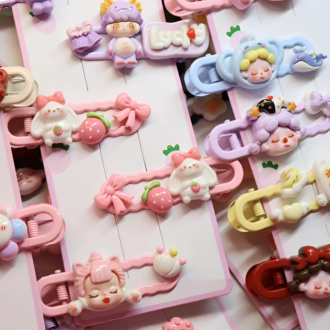 发夹diy手工成品补差价(差多少补多少）女包挂饰、钥匙扣、包挂件