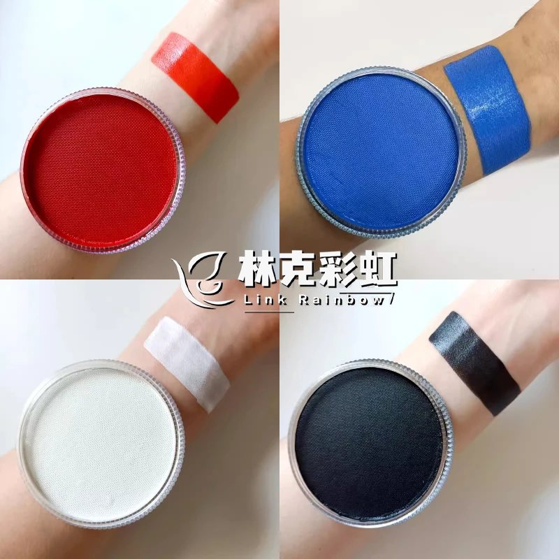 儿童面部彩绘脸部颜料膏水洗无毒彩绘面部绘画节日舞台面部彩绘膏