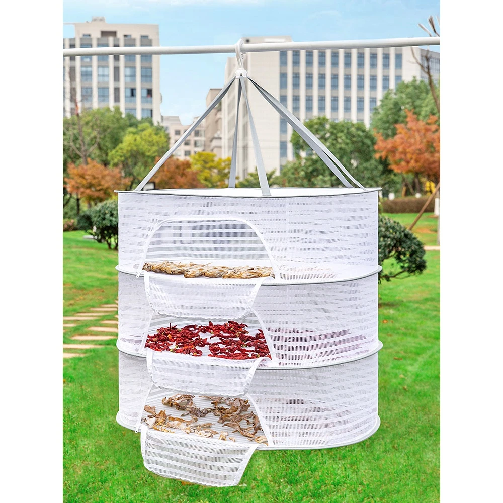 晒菜网家用萝卜折叠地瓜晾晒红薯晒鱼干防苍蝇晒东西的干货网神器