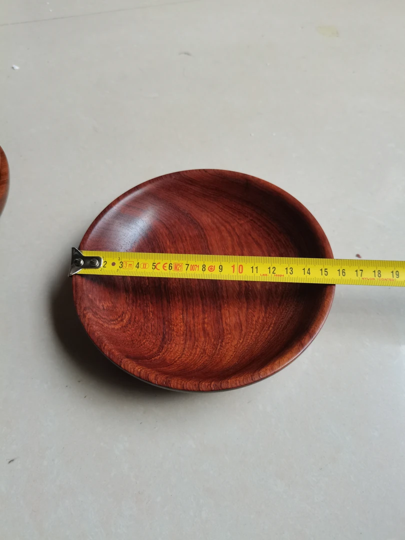 实木碟子尺寸图直接16＊3.5cm单个包邮