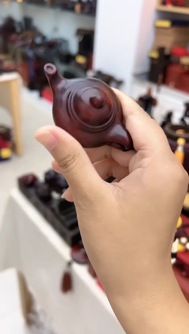 【闪购商品】紫檀把把壶淘多奇好物
