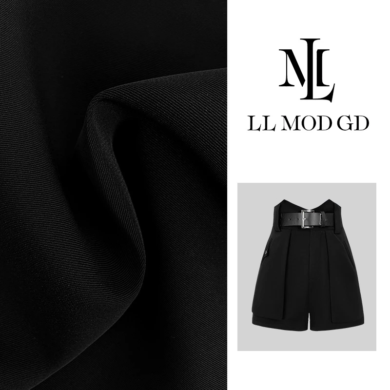 【莉莉家】2024气质时尚百搭设计师短裤YLXR-251441