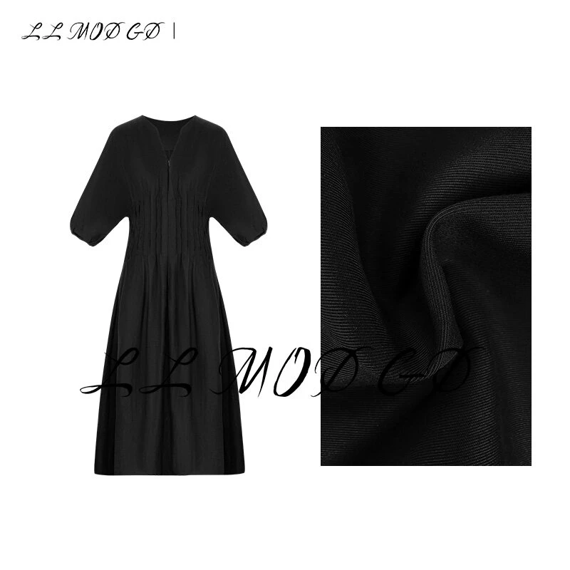 LL·MOD·GD宽松连衣裙显瘦时尚休闲女士夏季潮流YL-250187