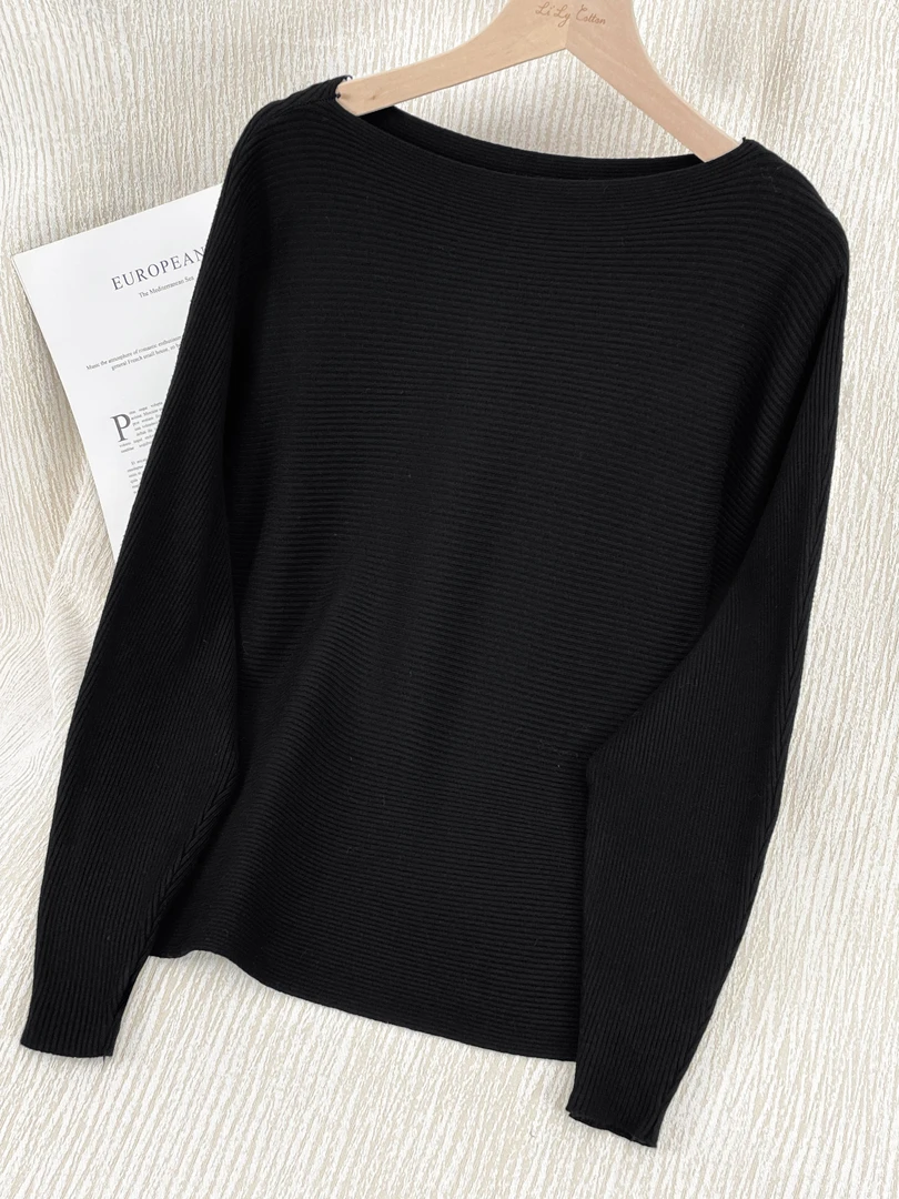 半暮 针织衫2024秋季网红气质时尚百搭套头长袖上衣YL-253951