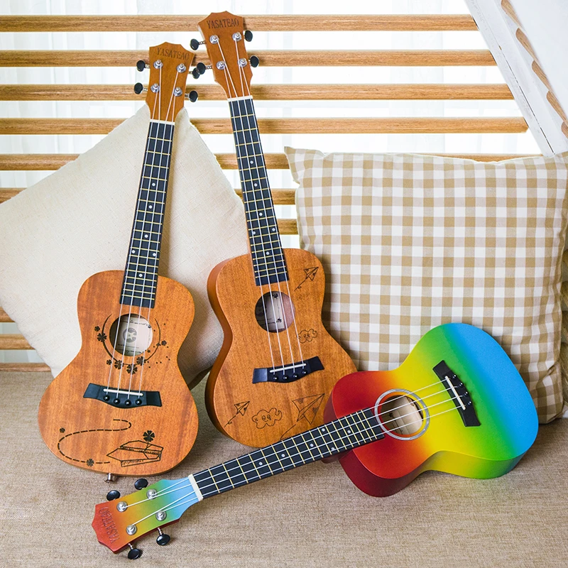 ZEXUAN/泽萱单板尤克里里23寸乌克丽丽小吉他初学者乐器ukulele
