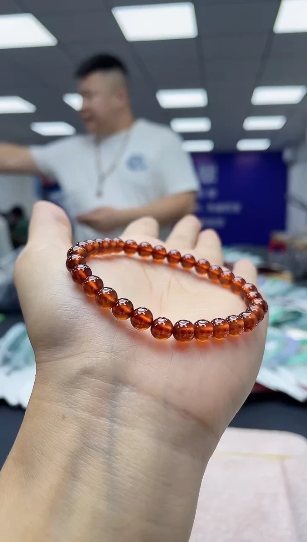 【闪购商品】石榴石手链未镶嵌0081413