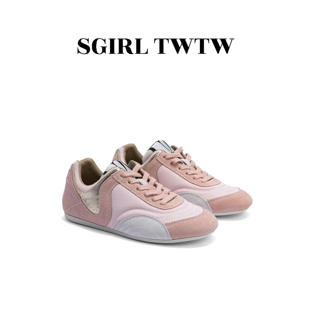 SIGRL TWTW复古时髦德训鞋女鞋2024新款运动休闲鞋阿甘鞋