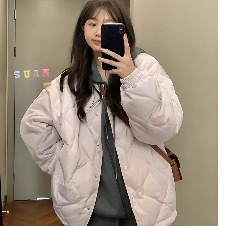 棉衣休闲时尚冬季宽松百搭小个子秋冬保暖ins学生韩版