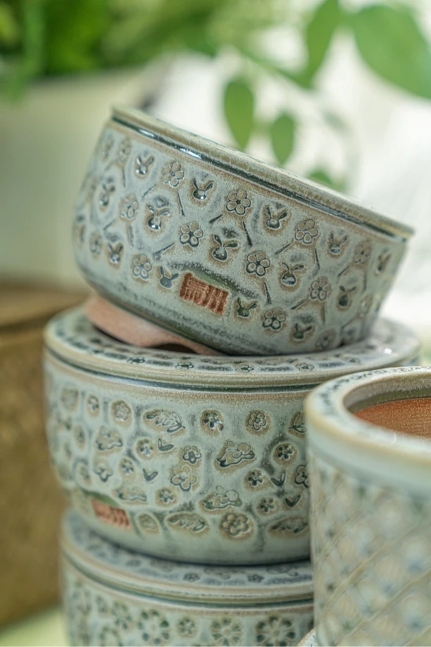 景德镇陶瓷手工多肉植物花盆