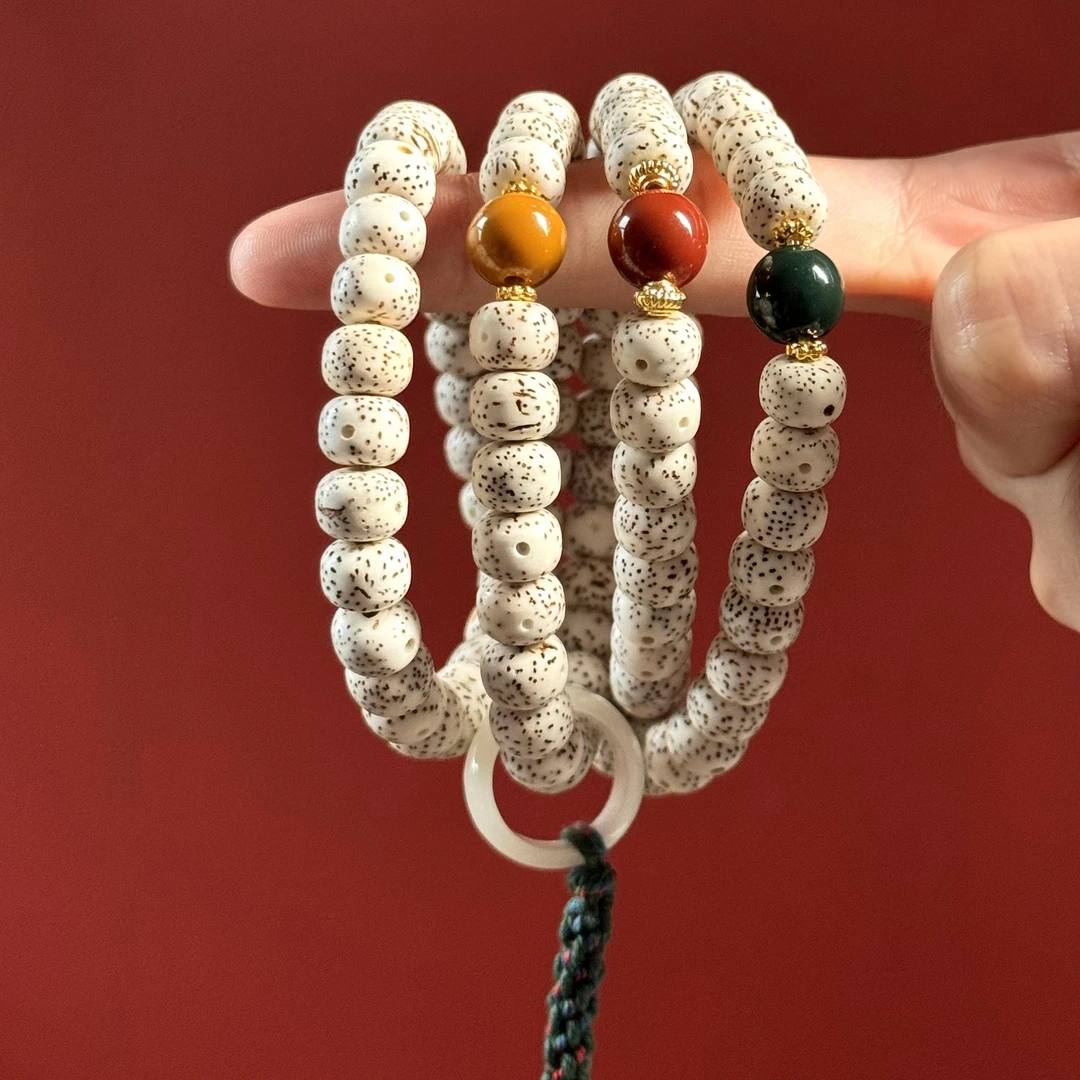 【江苏工美专属】星月菩提手串原生态多圈脖挂手持盘玩念珠*P1