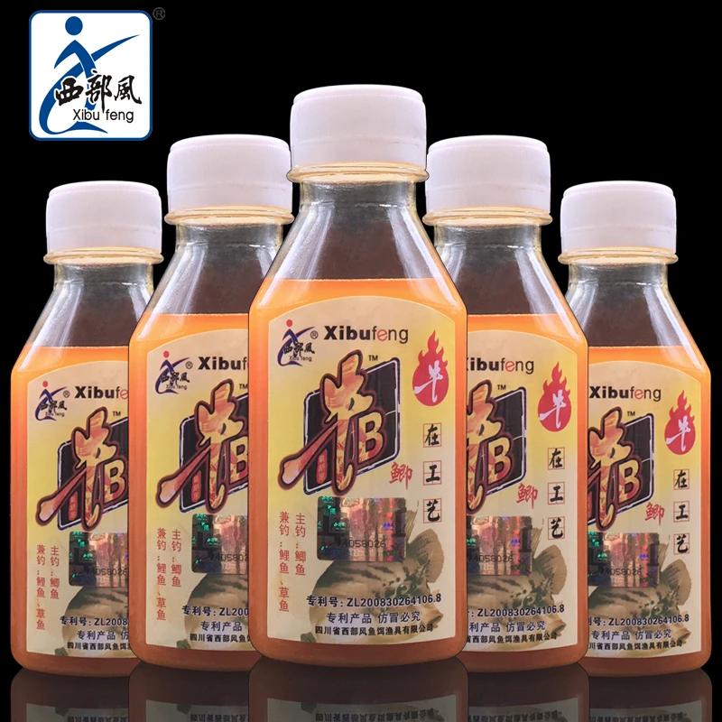 Xibu feng/西部风牛b鲫香精水钓鱼药促食牛B鲫鱼饵料窝料添加剂