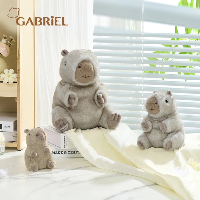 【新品】Gabriel伽百利毛绒玩具水豚卡皮吧啦玩偶节日礼物安抚陪伴