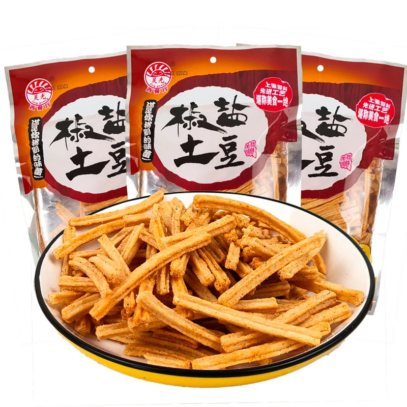 椒盐土豆条脆薯片小时候怀旧小零食干薯条休闲小吃膨化食品大礼包