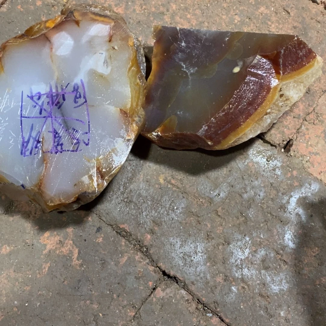 定制玛瑙冷*娜玛瑙手链两条工费链接