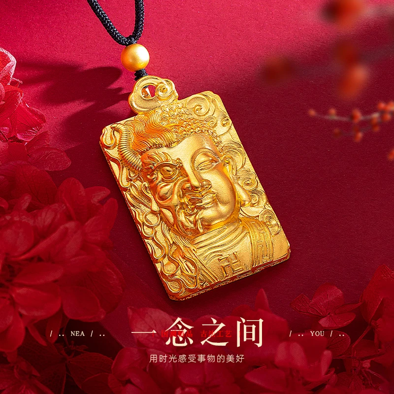 铜合金吊坠 【一念之间】善恶佛魔吊坠时尚饰品男款轻奢复古大气