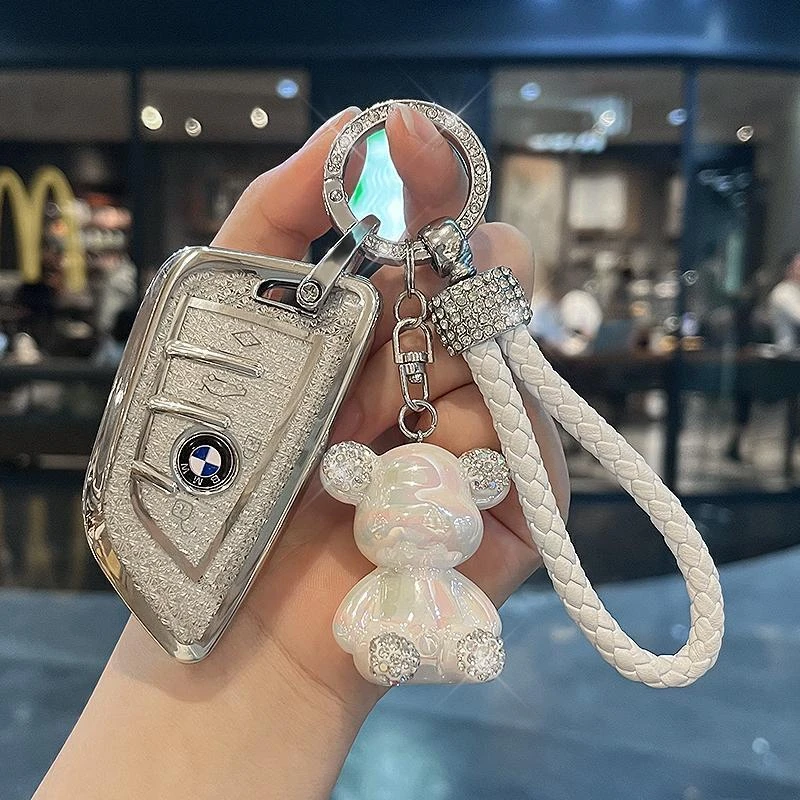 宝马5系钥匙套530刀锋X1五系x5三系1系3系320li高级x2 x3车扣新款