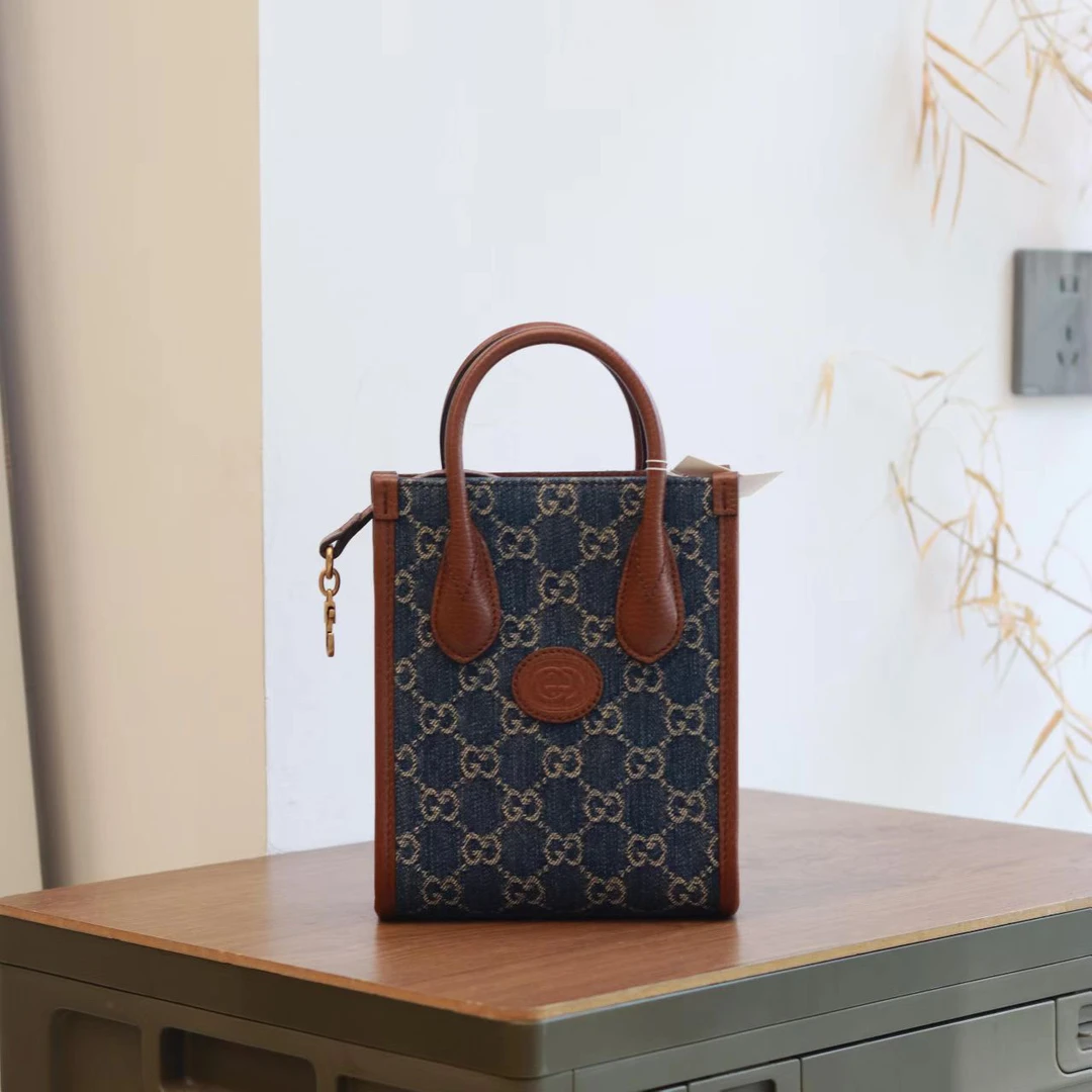 99新 GUCCI/古驰 【文子姐专属】/D8652/Gucci 小tote