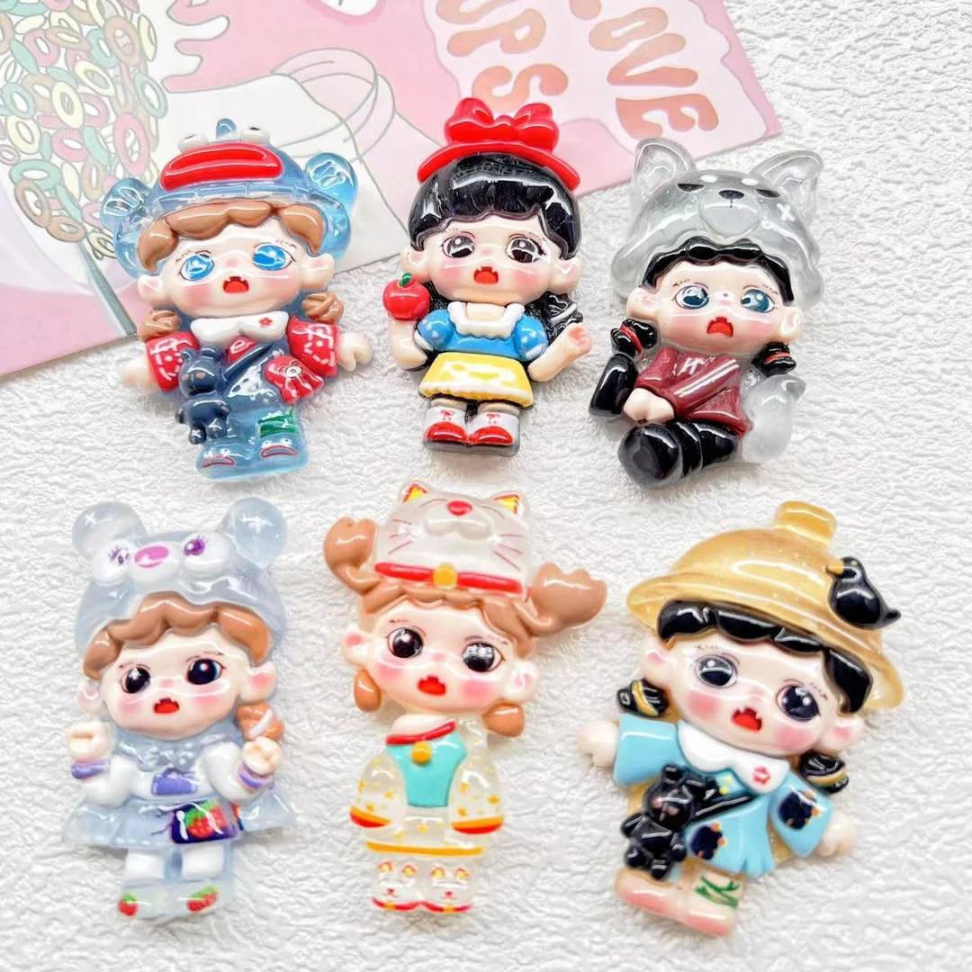 大卡脂配件手工奶油胶diy发夹头绳手机壳冰箱贴装饰制品