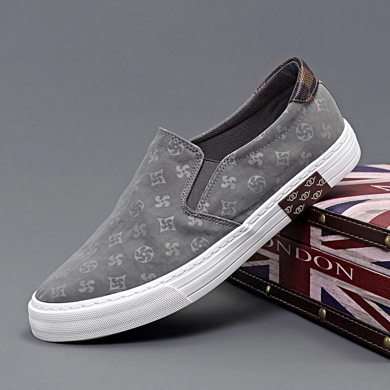 baoda/宝达男士时尚百搭冰丝布鞋 春季透气潮鞋 夏季软底低帮