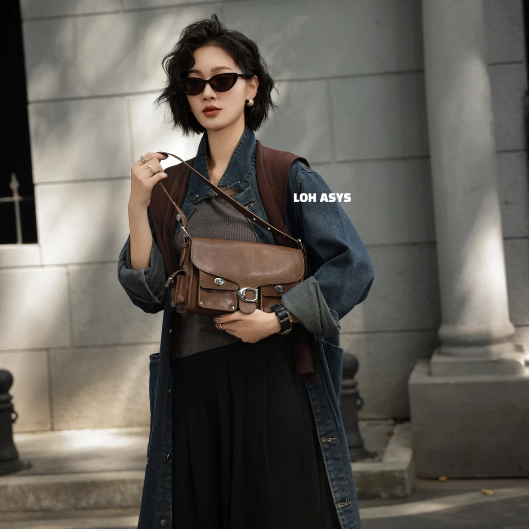 秋冬新款气质轻奢时尚百搭女士单肩手提包3963