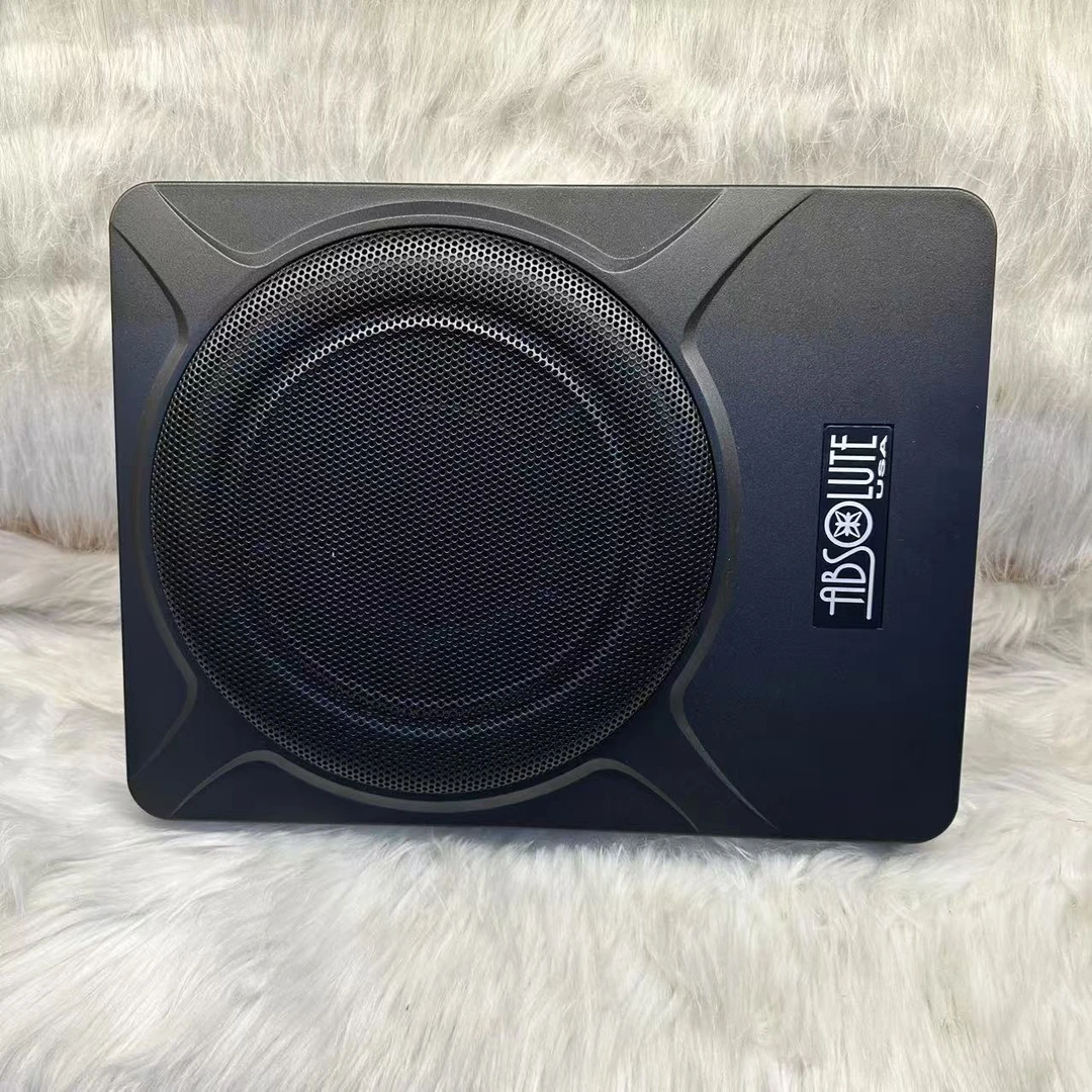 汽车音响美国ABS有源10寸车载座椅炮隐藏式安装低音炮超薄炮