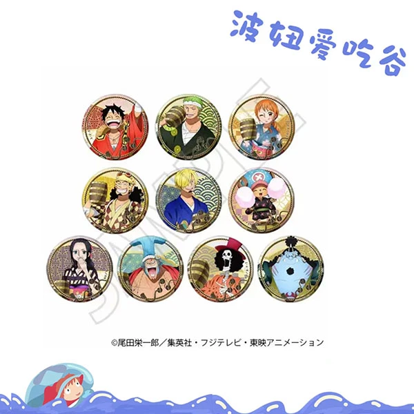 【代拆】【盲盒】海贼王JF2024先行限定战后宴会吧唧盲盒 全10种
