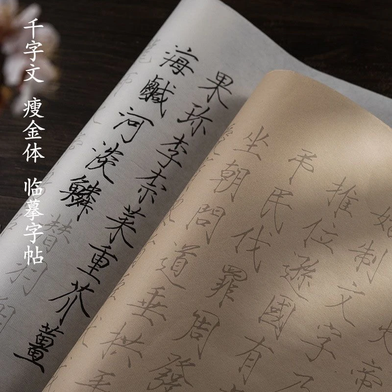 瘦金体千字文北宋赵佶3.2米古风长卷宣纸临摹毛笔练字帖初学者学