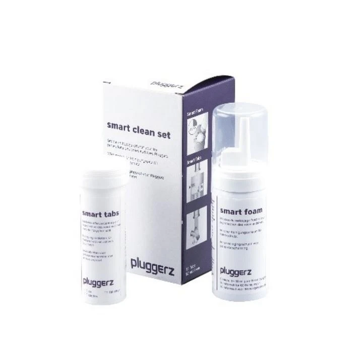 Pluggerz学习CF款耳塞清洁组合套装白色家用泡沫防护便携式发泡