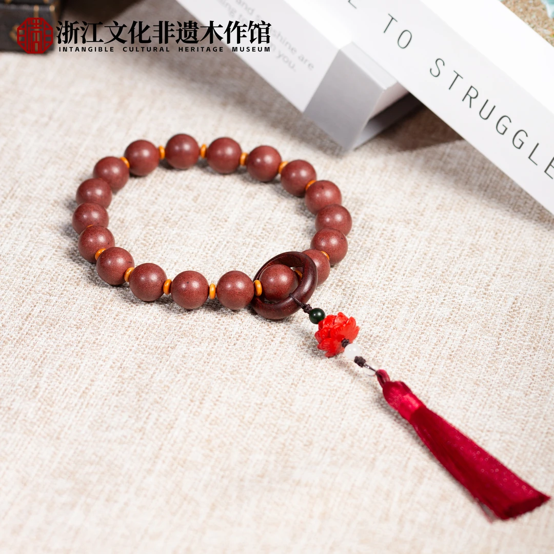 M【上新了非遗】花蕊夫人-合香珠手持 15mm ZJ0009
