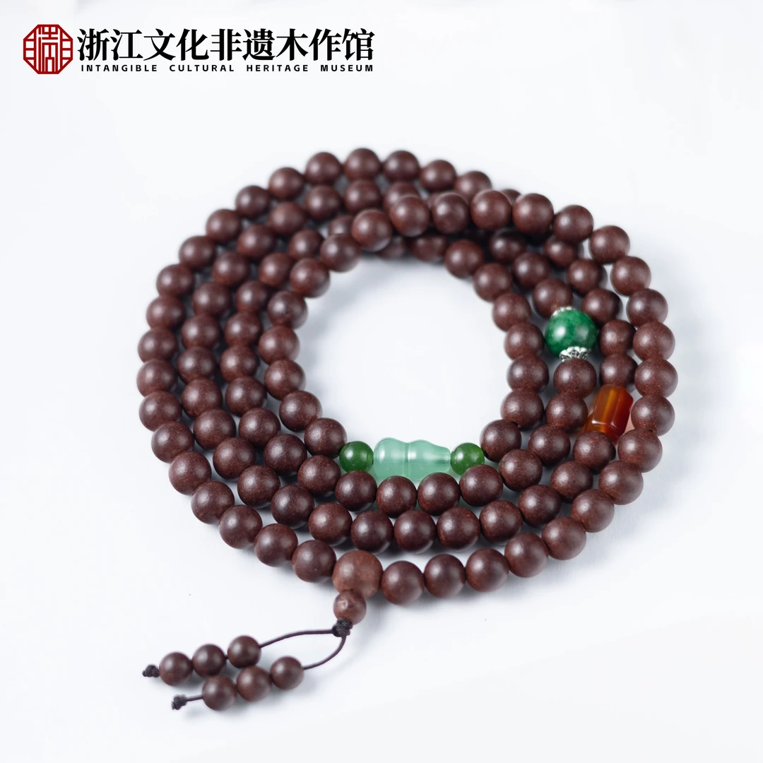 M【上新了非遗】花蕊夫人《一池涟漪》多圈手串 8mm ZJ0094