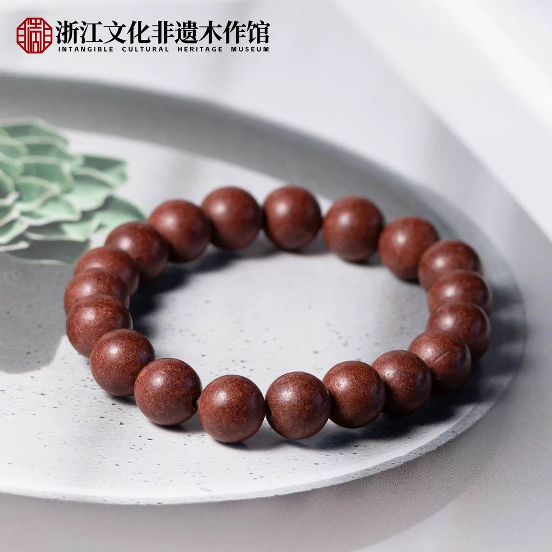 【上新了非遗】 传统古法合香珠 花蕊夫人单圈手串15mm ZJ0032