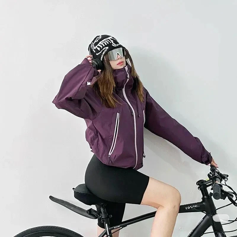 【CH】秋冬炸裂爆款连帽户外三合一加绒内胆可拆卸防风防水夹克JJ