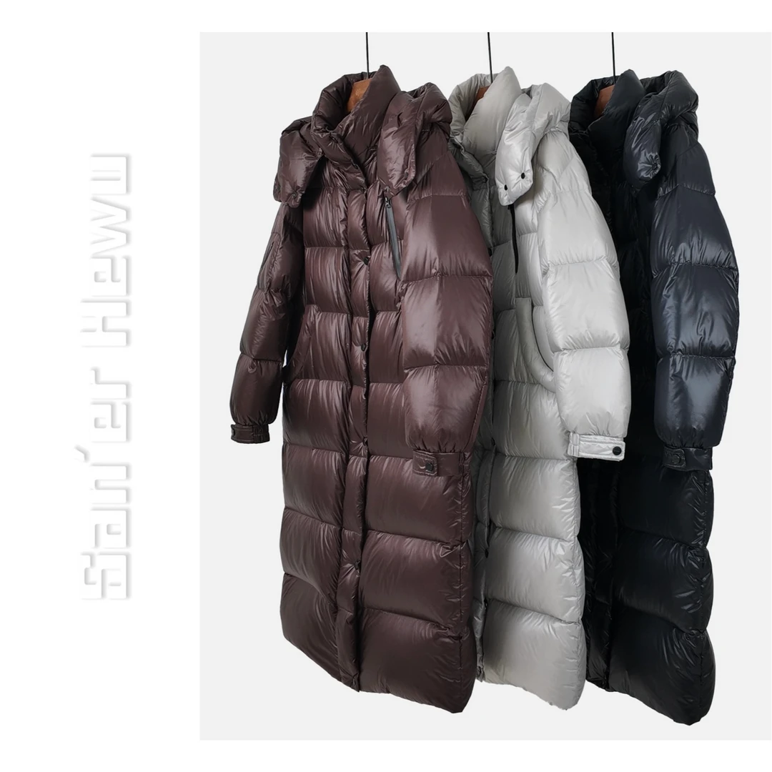 【77专属 】长款时尚保暖鹅绒服ZS553