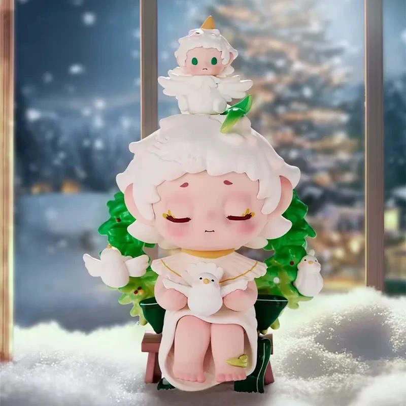 ［拆盒］正版FAYA发芽圣诞二代雪国小夜曲盲盒可爱潮玩摆件