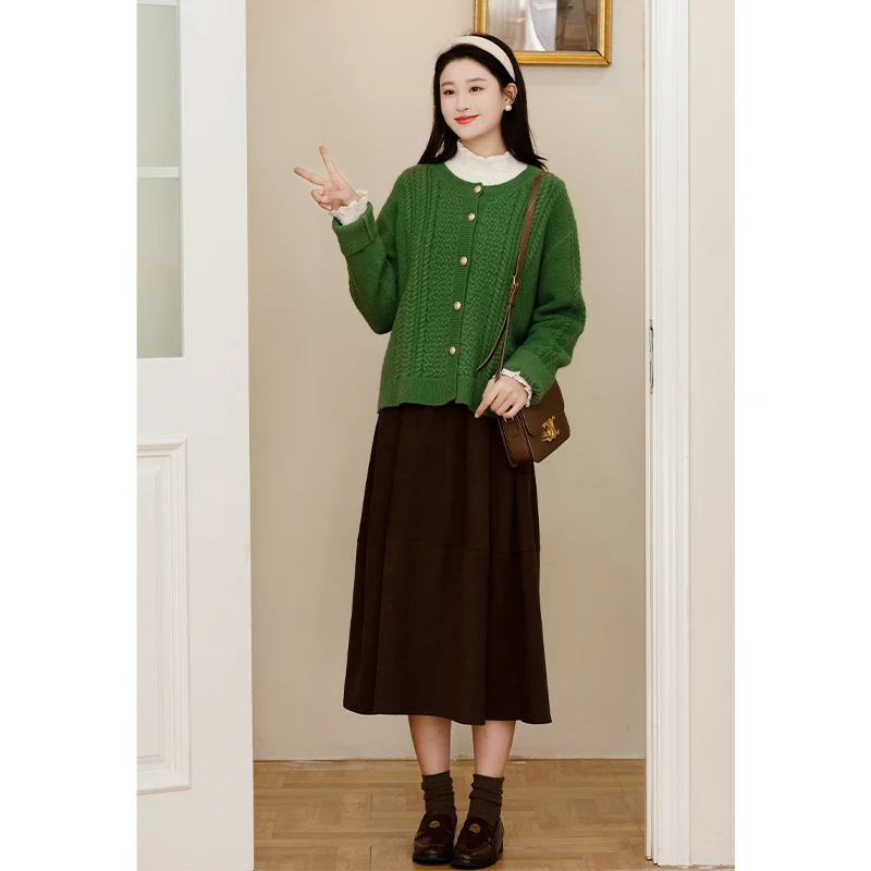 【清清】毛衣打底衫半身裙套装QYM001771/QYM001767/QYM001773