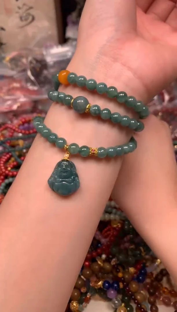 【闪购商品】翡翠手饰未镶嵌268手串