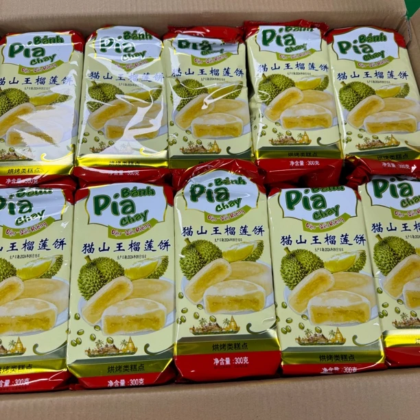 猫山王榴莲饼 4包 x 300g