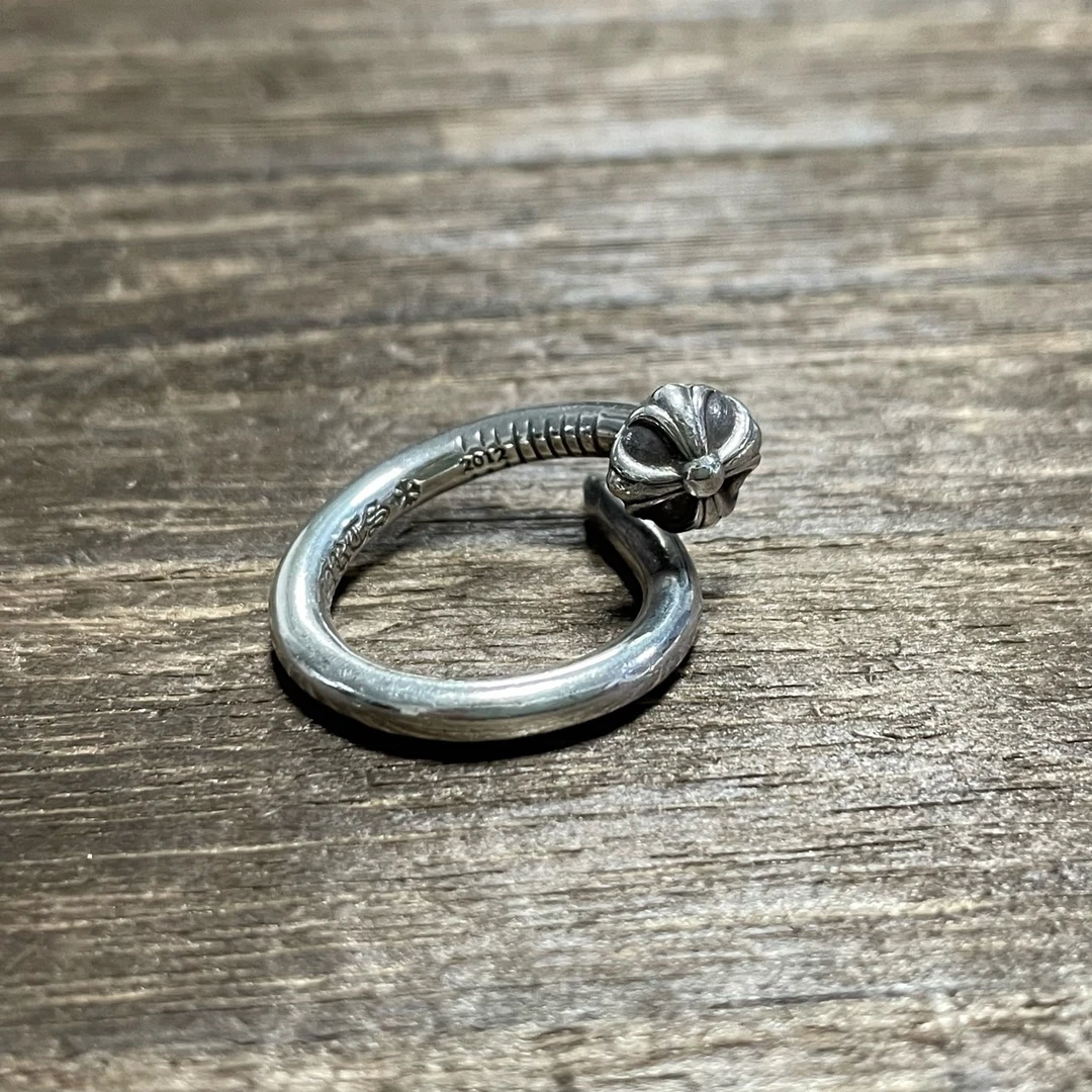 Chrome Hearts 克罗心 钉子戒指 5.5码/95新/无配件
