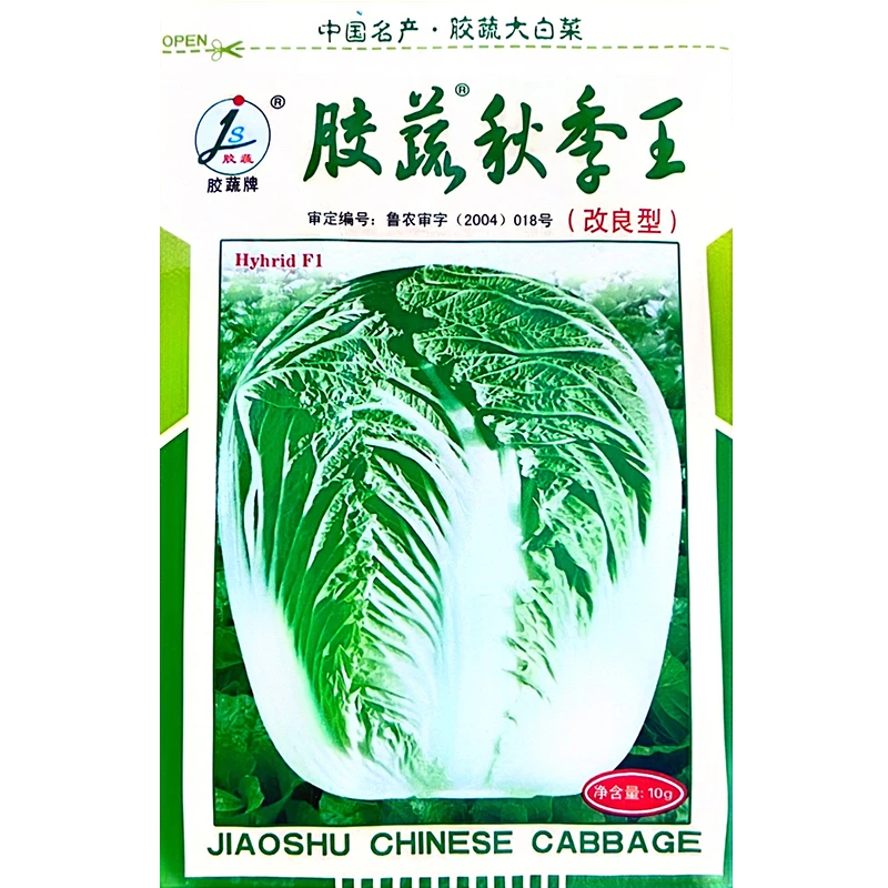 胶蔬秋季王白菜种子大白菜改良山东胶州大白菜籽秋季播耐存蔬菜